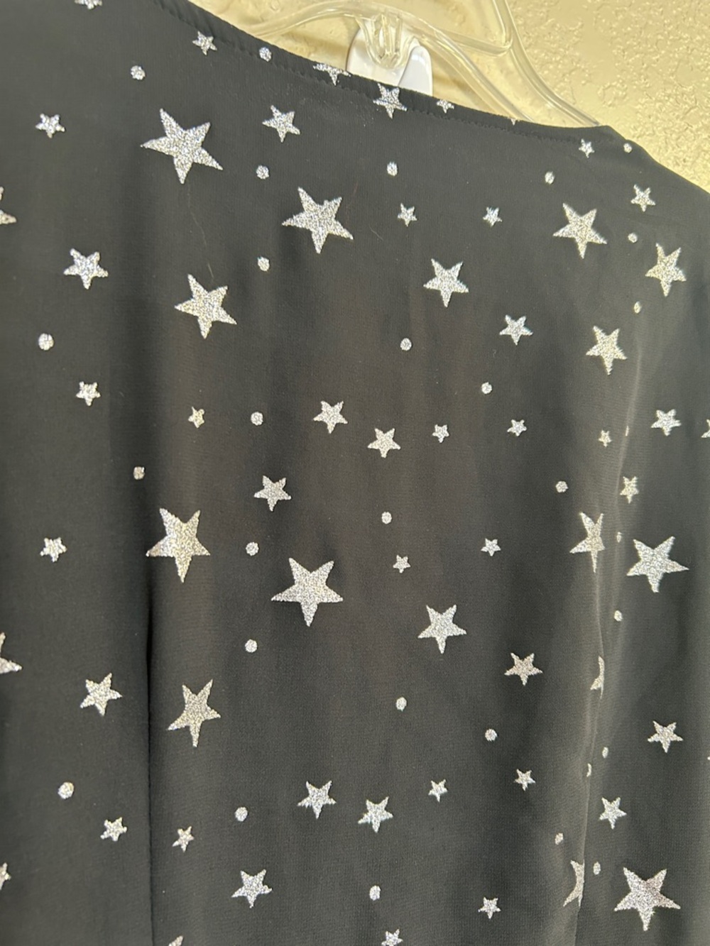 NASTY GAL Whimsy Goth Fairy Costume Ethereal Metallic Stars Tie Front Kimono - Picture 11 of 14